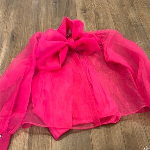 Aura Pink Blouse for Cocktail Nights